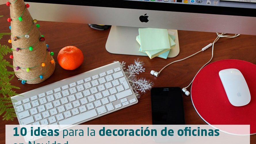 decoracion de oficinas en navidad