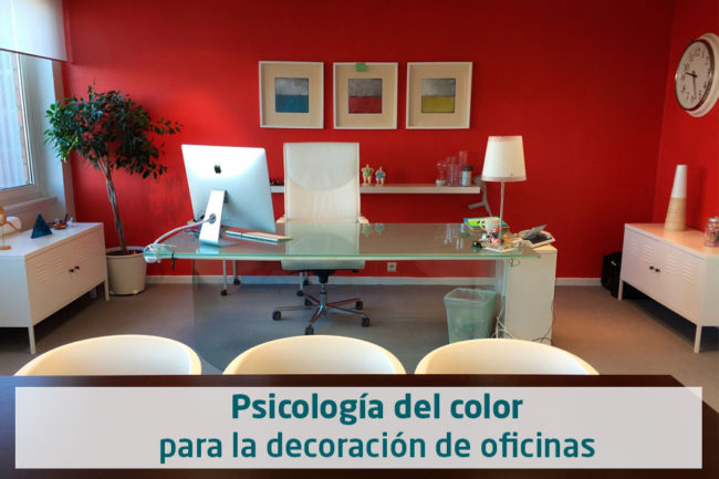 Psicología del color para decoración de oficinas