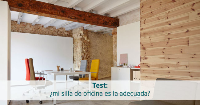 silla de oficina test