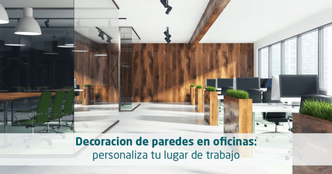 decoracion de paredes en oficinas