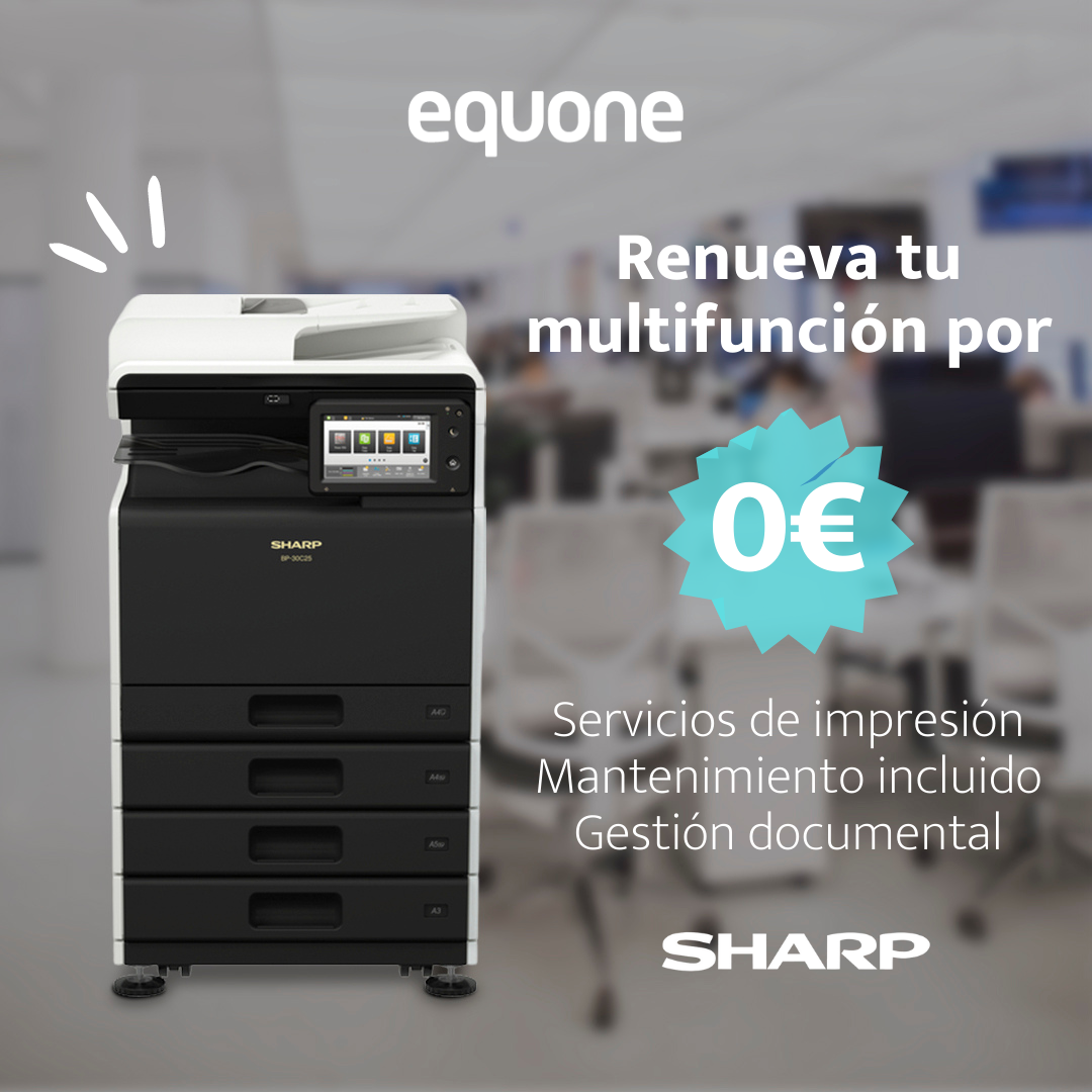 Coste por copia Sharp