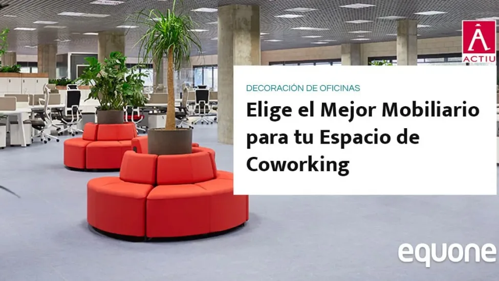 Mobiliario para espacio de Coworking