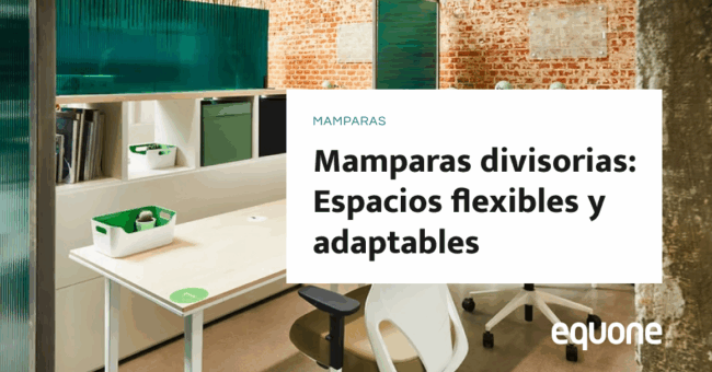 Mamparas divisorias: Espacios flexibles y adaptables