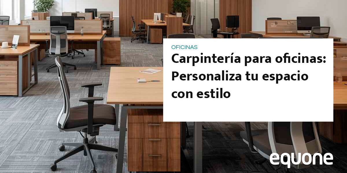 Carpintería para oficinas