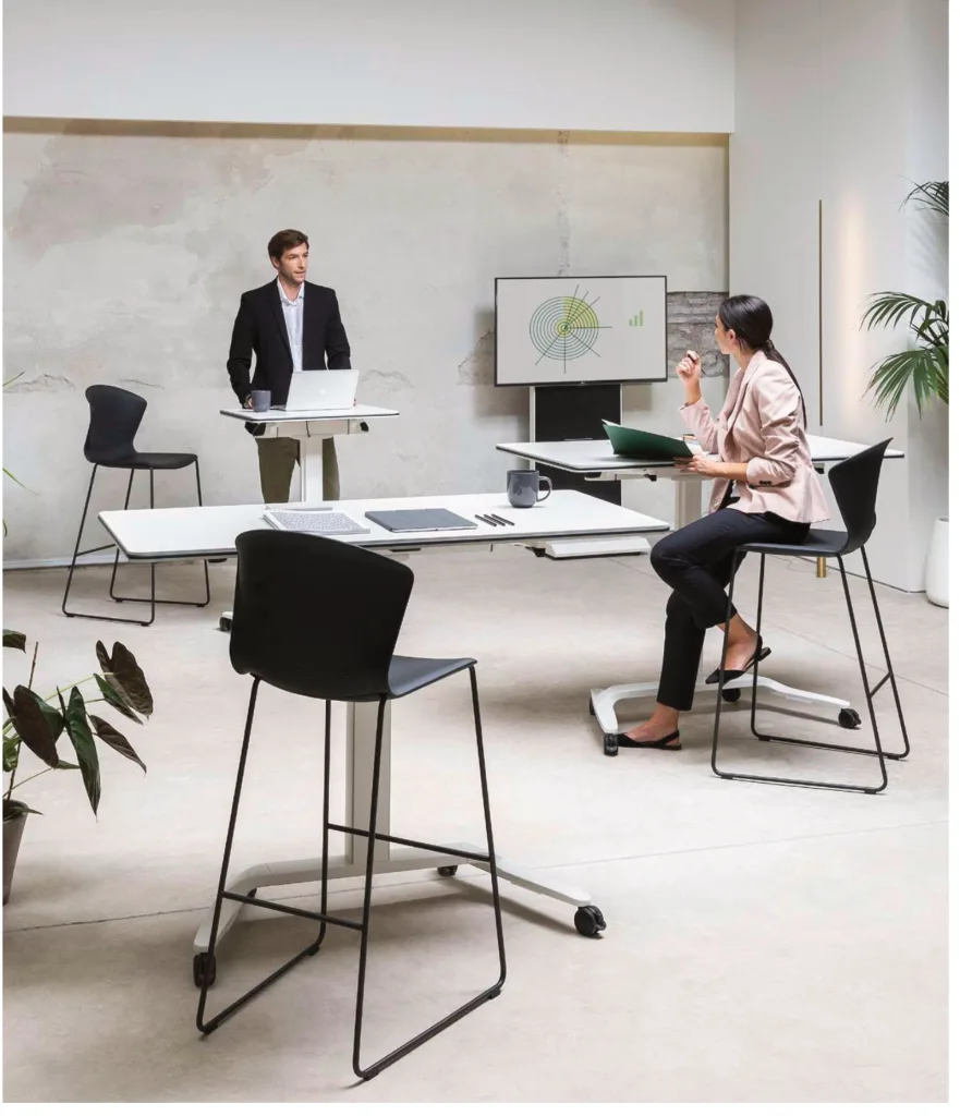 Mesa de oficina Actiu para reuniones y trabajo flexible